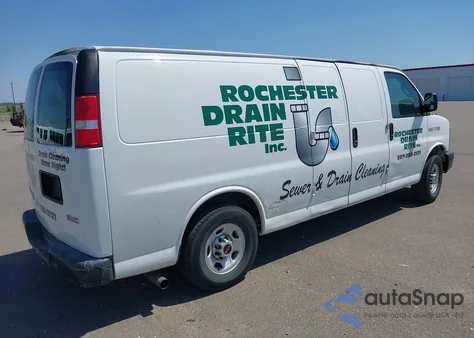 2016 GMC Savana 3500 Work Van from USA, damaged, VIN 1GTZ7HFG6G1134540